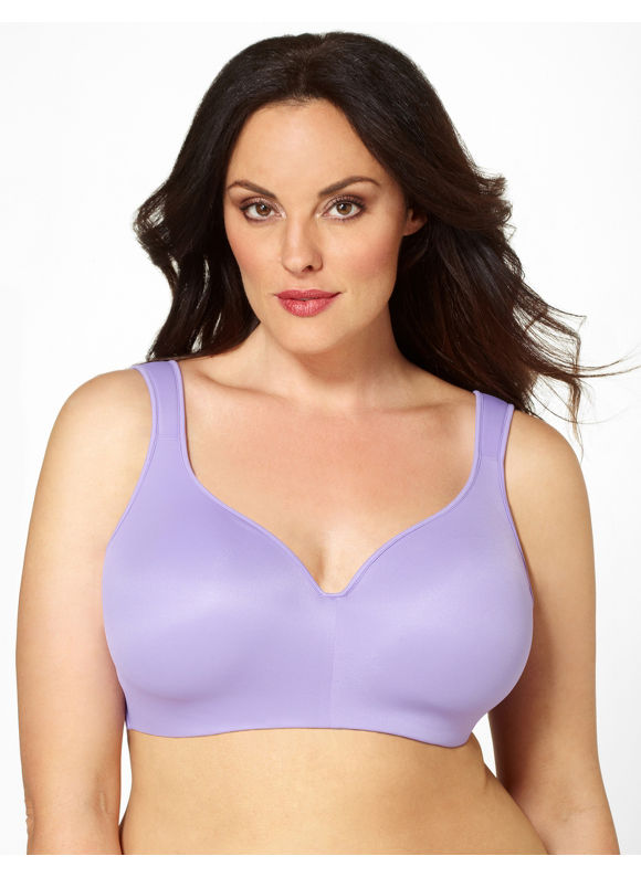 Catherines Womens Plus Size/Light Purple Serenada No-Wire T-Shirt