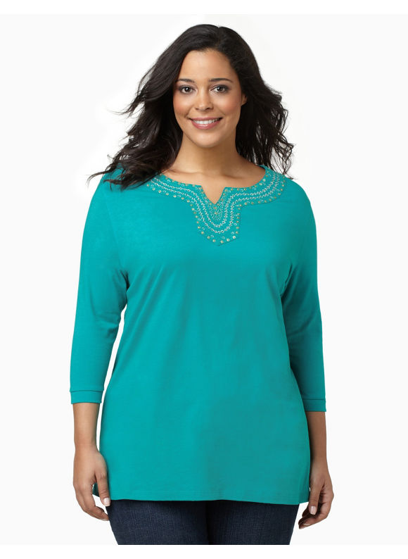 Catherines Women's Plus Size/Fanfare Endure Tunic