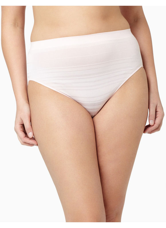 Pasazz.net Favorite - Catherines Plus Size Serenada Stripe Seamless Panty - Women's Size 10,