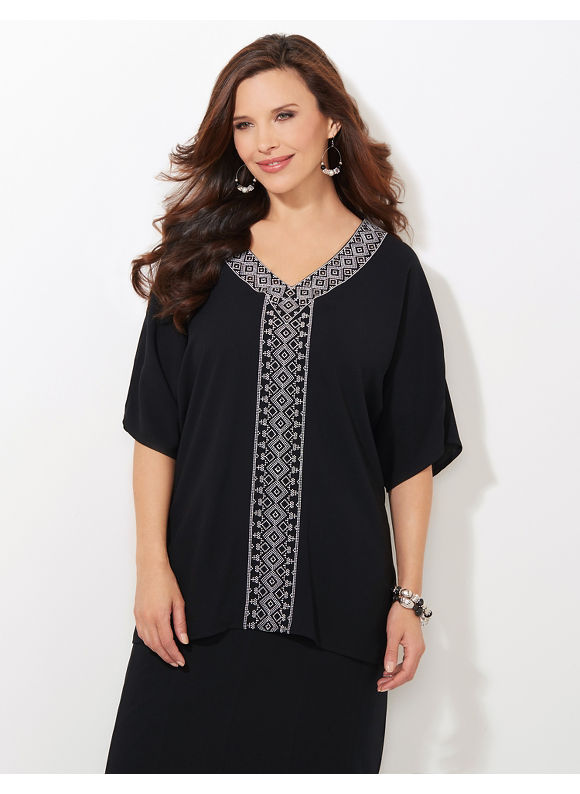 plus size blouses canada