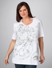 Abstract Print Tee