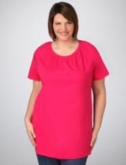 Twisted Scoopneck Tee