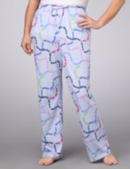 Chain Print Pajama Pants