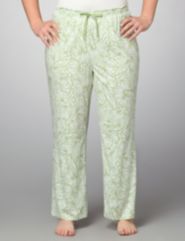 Ultrasoft Butterfly Print Pajama Pants