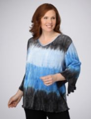 Dip Dye Broomstick Tunic