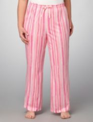 Ultrasoft Pink Stripe Pajama Pants