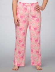 Ultrasoft Flowery Pajama Pants