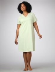 Eyelet Embroidered Sleepshirt