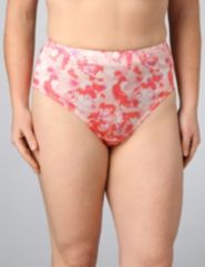 Stretch Satin Hi-Cut Panties