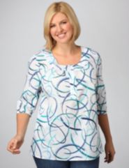 Swirl Print Shirt