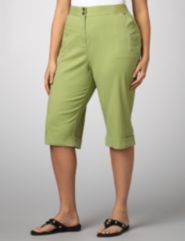 Knit Waist Capris