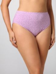 Cotton Print Hi-Cut Panties