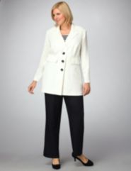 Black And White 3-Piece Pantset