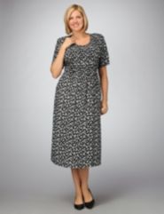 Floral Challis Dress