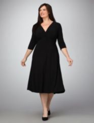 Surplice Dress