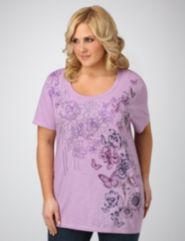 Floral Slub Tee