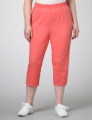 Heathered Knit Capris