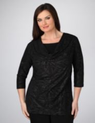 Draping Layered Look Top