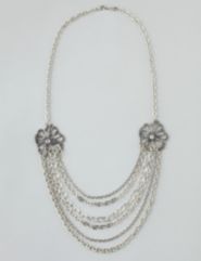 Floral Swag Necklace