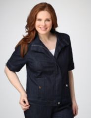 Zipper Trim Jacket
