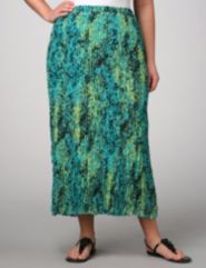Print Georgette Skirt