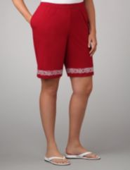 Embroidered Shorts
