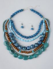 Zanzibar Necklace & Earring Set