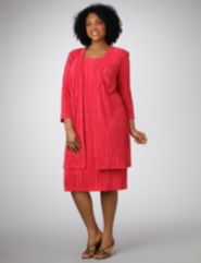 Petite Mock Jacket Dress