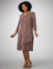Tiered Bodre Dress