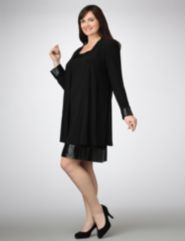Embellished Jacket Dress