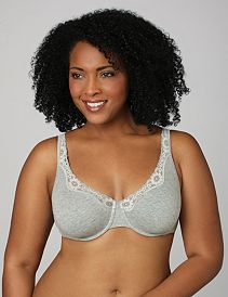 Serenada&reg; Underwire Cotton Comfort Bra