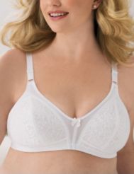 Glamorise&reg; 1010 Lace soft-cup lightly lined bra