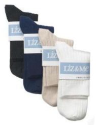 Classic ribbed socks
