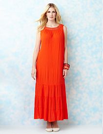 Gauze Crochet Maxi