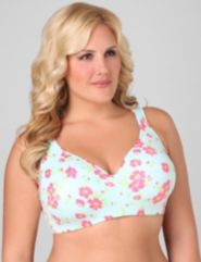 Wild Poppies No-Wire T-Shirt Bra