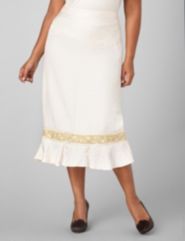 Dorado Embroidered Skirt by Catherines