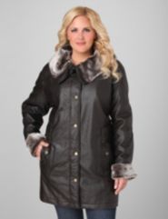 Amelia Fur-Trim Jacket