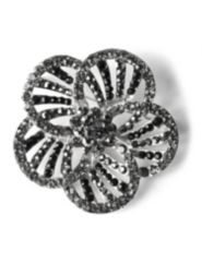 Rhinestone Petals Pin