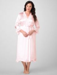 Moonlit Satin Long Robe