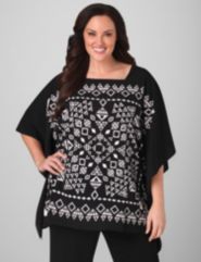 On Point Diamond Pullover