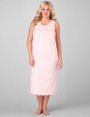 Floral Bouquet Knit Gown