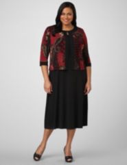 Oriental Paisley Jacket Dress