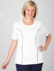 Good Sport Active Scoopneck Tee by Catherines