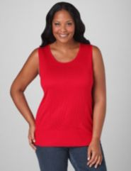 Luxury Ribbed Tank