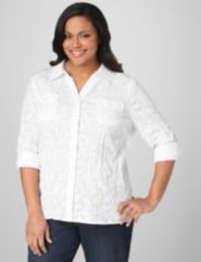 Snow Garden Blouse