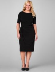 Sunburst Draped Dress