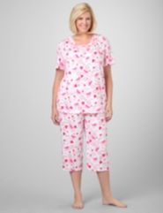 Vintage Valentine Capri Pajamas