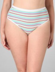 Bright Stripes Hi-Cut Panties