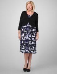 Modern Art Jacket Dress