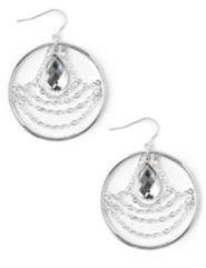 Tender Teardrop Hoops